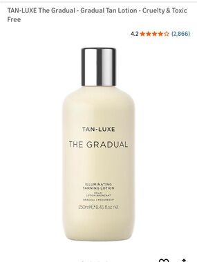Anthropologie TAN-LUXE The Gradual Illuminating Tanning Lotion - ON WEBSITE
